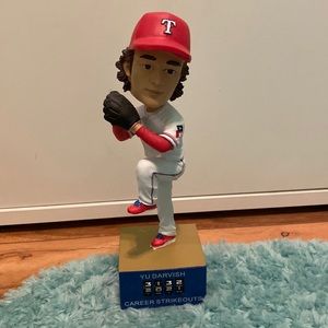 Yu Darvish Career Strikeout Baseball Figurine
